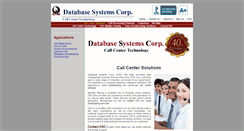 Desktop Screenshot of databasesystemscorp.com